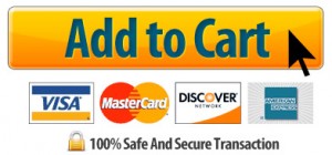 Addtocartbutton yellow and blue button with safe transaction